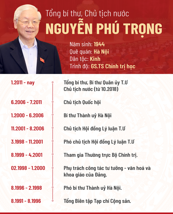 Ông Nguyễn Phú Trọng tái đắc cử Tổng bí thư khóa XIII - ảnh 2