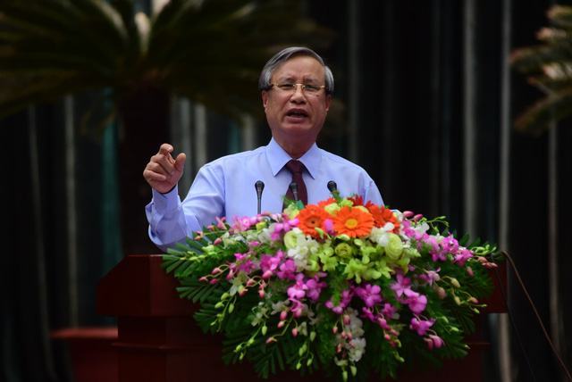 Ông Trần Quốc Vượng chính thức làm Thường trực Ban Bí thư - Ảnh 1. Ông Trần Quốc Vượng chính thức làm Thường trực Ban Bí thư - Ảnh 1.