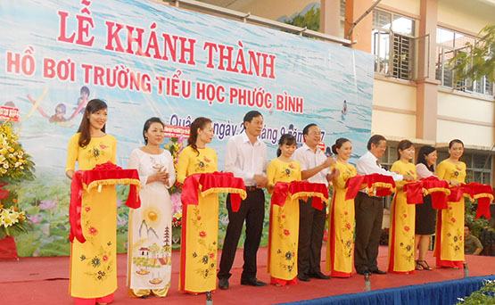 Phấn đấu 100% trường học có hồ bơi