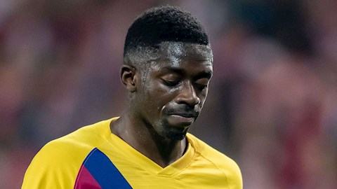 Ousmane Dembele tiếp tục báo tin buồn cho NHM Barca