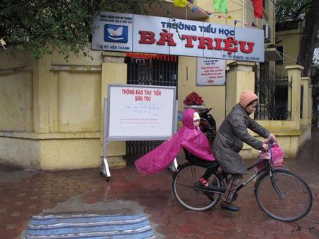 Phập phù ngày học, ngày nghỉ do rét đậm