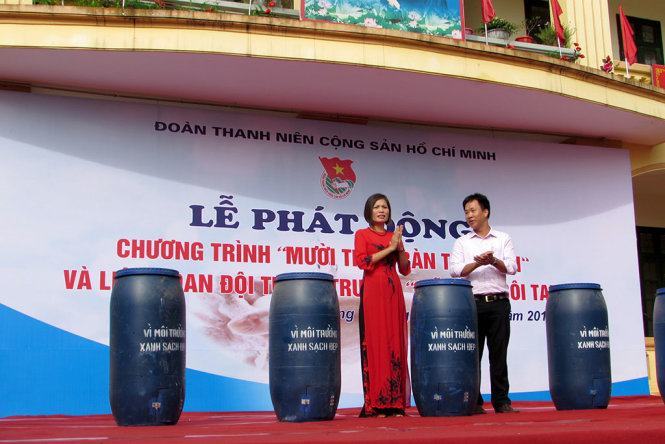 ​Phát động chương trình “Mười triệu bàn tay sạch” 