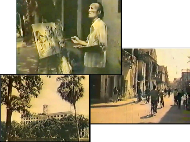 Hình ảnh trong phim tài liệu Hà Nội trong mắt ai của đạo diễn Trần Văn Thủy, từng là hiện tượng của điện ảnh Việt Nam những năm 1980 	 /// Ảnh: TL