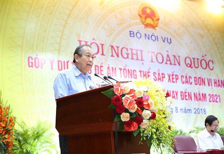 Cấp huyện, cấp xã: Trên 80% đơn vị hành chính chưa đạt tiêu chuẩn