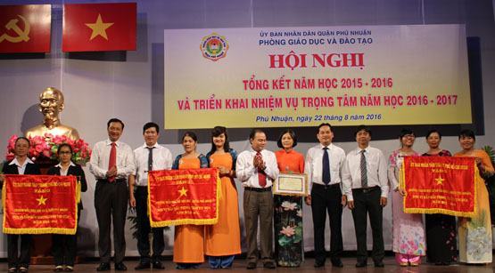 Ngành GD-ĐT quận Phú Nhuận: Công tác bồi dưỡng HS giỏi đạt được những kết quả