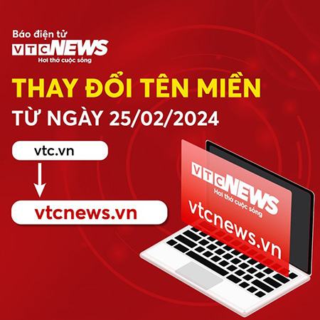 Báo điện tử VTC News đổi tên miền thành vtcnews.vn