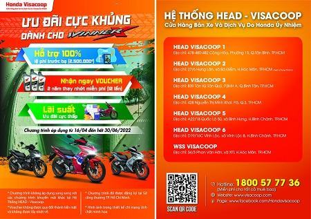 Hàng tá ưu đãi khủng đến từ Hệ thống HEAD VISACOOP