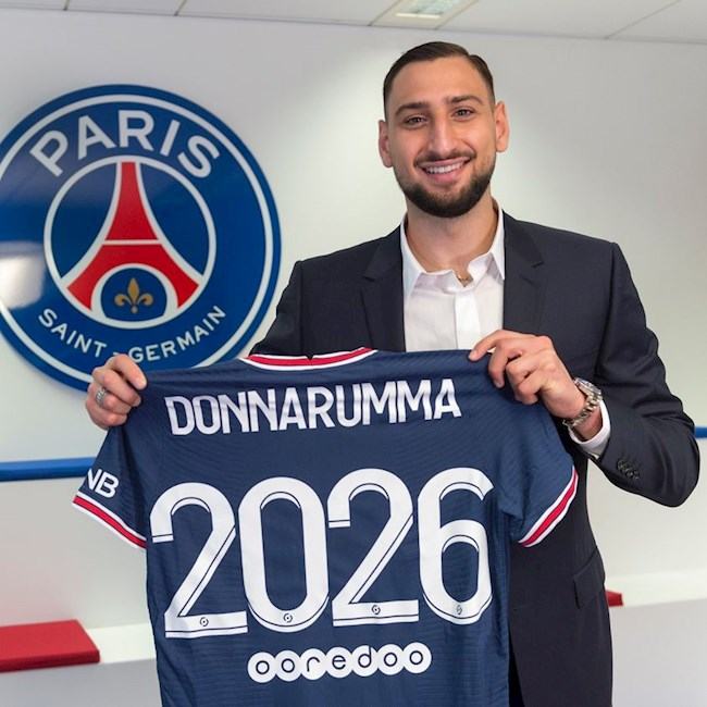 PSG chính thức ra mắt nhà vô địch EURO Gianluigi Donnarumma