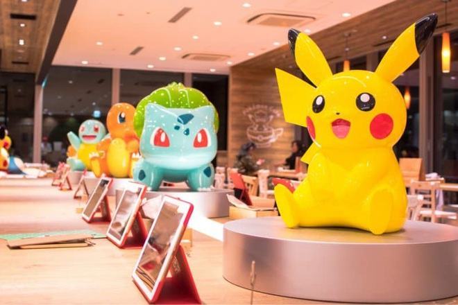 Quán cà phê đặc biệt dành cho fan của trò chơi Pokemon