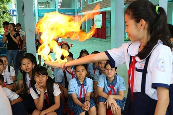 Tuổi trẻ Q.7 sáng tạo, vui cùng khoa học