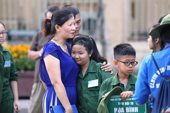 Hơn 300 “chiến sĩ nhí” hoàn thành “Học kỳ trong quân đội”