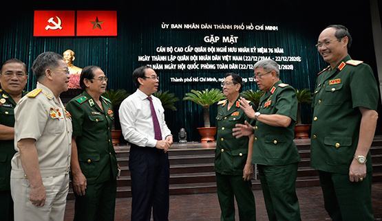 Cựu chiến binh và cựu quân nhân TP.HCM: Tiếp tục là chỗ dựa, niềm tin thúc đẩy TP phát triển mạnh hơn