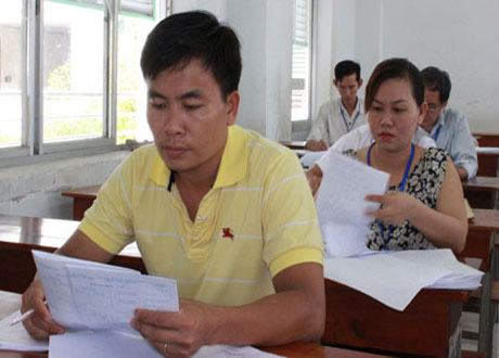 Nhiều trường hoàn tất chấm thi THPT quốc gia