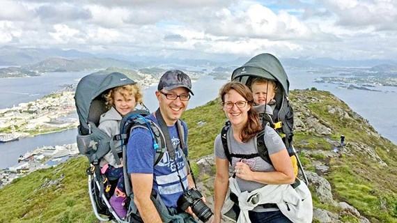 Một gia đình ở Na Uy