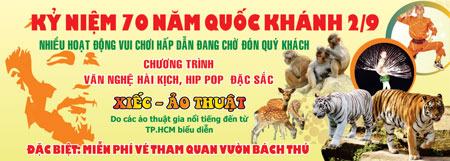 KDL Vườn Xoài với các hoạt động chào mừng Quốc Khánh 2.9