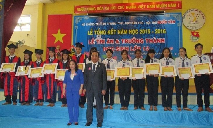 Trường quốc văn Sài Gòn tổ chức tổng kết năm học và tri ân, trưởng thành