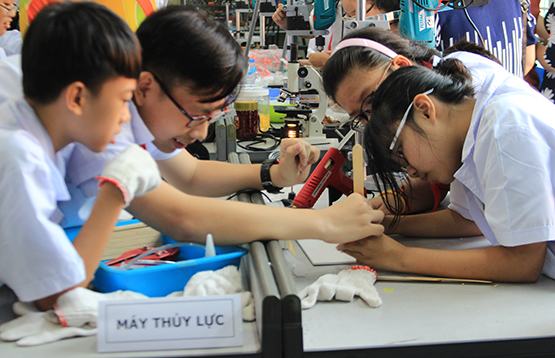 Sáng tạo từ phòng học STEM