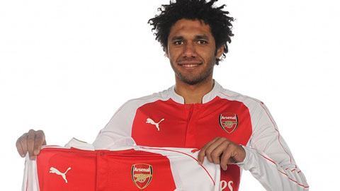 Elneny ra mắt và có buổi tập đầu tiên cùng Arsenal