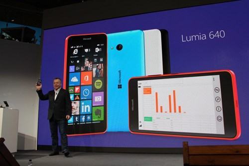 Ra mắt bộ đôi smartphone Lumia 640 và Lumia 640 XL