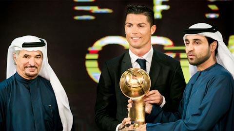 Real "càn quét" lễ trao giải Globe Soccer Awards 2016