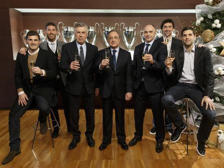 Real Madrid tổ chức lễ “Giáng sinh trắng” đầy ấm cúng