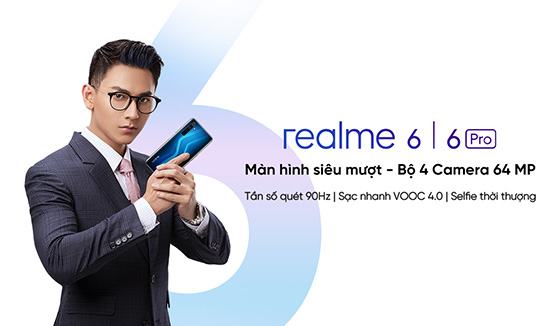 Bộ đôi điện thoại Realme 6 Series giá từ 5,99 triệu đồng ra mắt tại Việt Nam