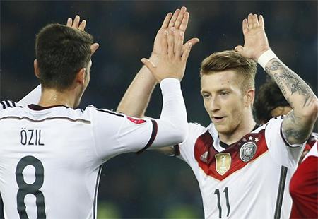 Reus, Muller lập công giúp Đức thắng nhẹ