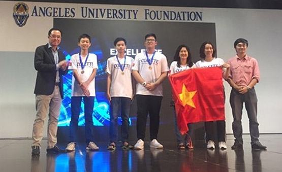 Việt Nam giành giải nhất Robothon quốc tế 2017