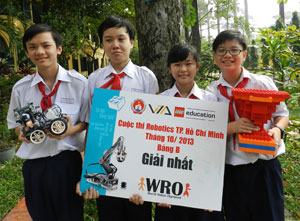 Robotics Hồng Bàng ra đấu trường quốc tế