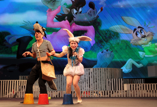 Rộn ràng kịch hè  với thiếu nhi Hà Nội