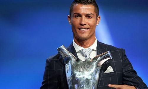 Ronaldo giành giải cầu thủ hay nhất châu Âu