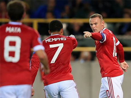 Rooney lập hat-trick, Man Utd thắng “bốn sao” trước Club Brugge