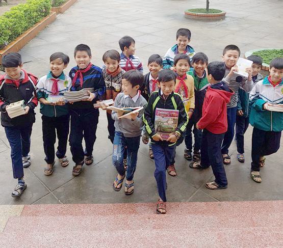 Đưa sách hay đến với học sinh tiểu học