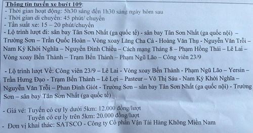 Sài Gòn có xe buýt từ sân bay Tân Sơn Nhất vào trung tâm - ảnh 3