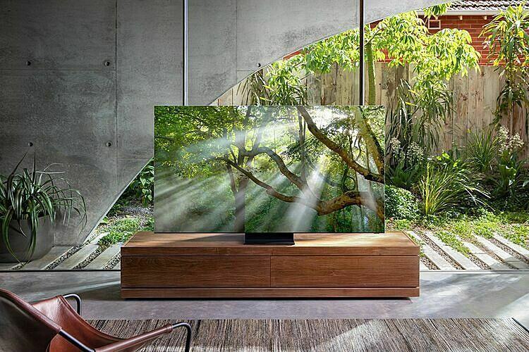 Samsung đưa màn hình vô cực lên TV 8K