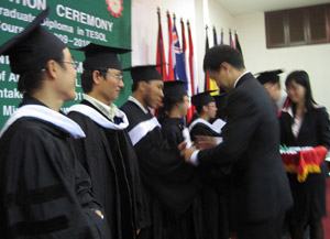 SEAMEO trao bằng tốt nghiệp cho 38 học viên