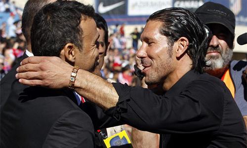 Simeone phấn khích khi Atletico gặp Barca ở tứ kết