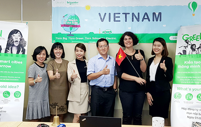 Sinh viên Duy Tân vào Chung kết thế giới cuộc thi ‘Go Green In The City’ 2018