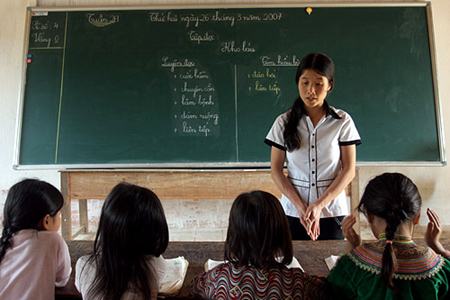 Sinh viên sư phạm nói ngọng, viết sai chính tả