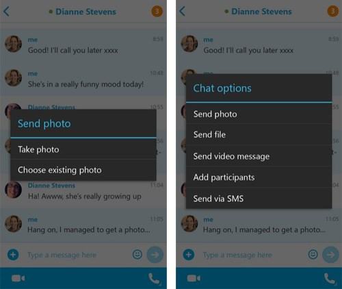 Skype thêm tính năng chia sẻ hình ảnh ngoại tuyến