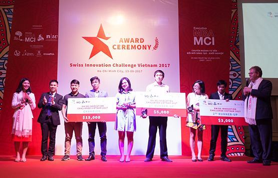 Trao giải cuộc thi Đổi mới sáng tạo và khởi nghiệp 2017