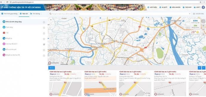 Tiện ích của bản đồ số giao thông trực tuyến TP.HCM