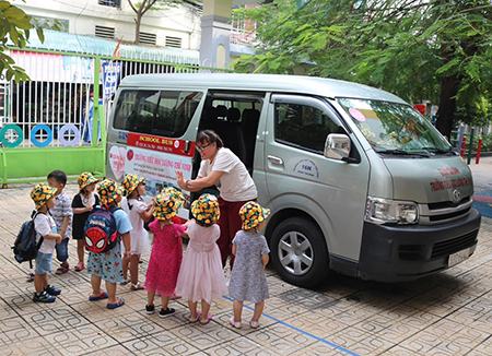 Đề nghị trường học báo cáo định kỳ hoạt động xe đưa rước học sinh về Sở Giao thông Vận tải TP.HCM