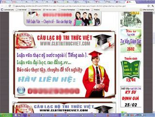 Sống nhờ tiểu luận