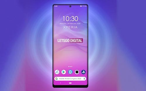 Sony sắp ra smartphone màn hình đục lỗ