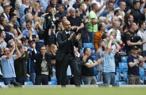 Guardiola hài lòng với những gì đang xây dựng ở sân Etihad