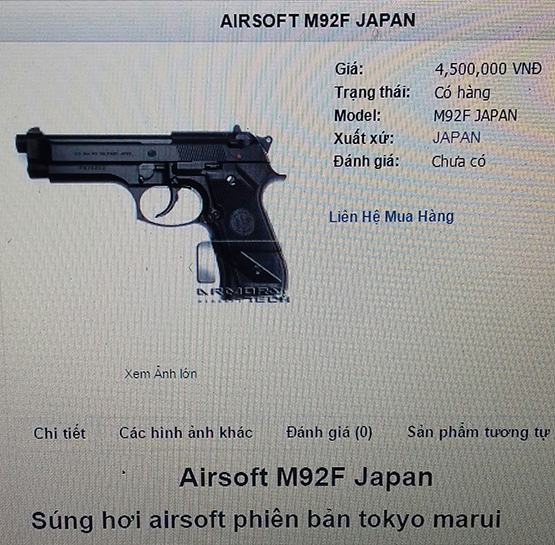 Đừng đùa với súng airsoft!