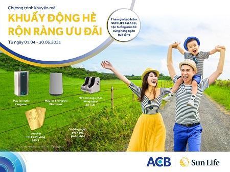 Sun Life Việt Nam khuấy động hè với hàng ngàn ưu đãi dành cho kênh phân phố ACB