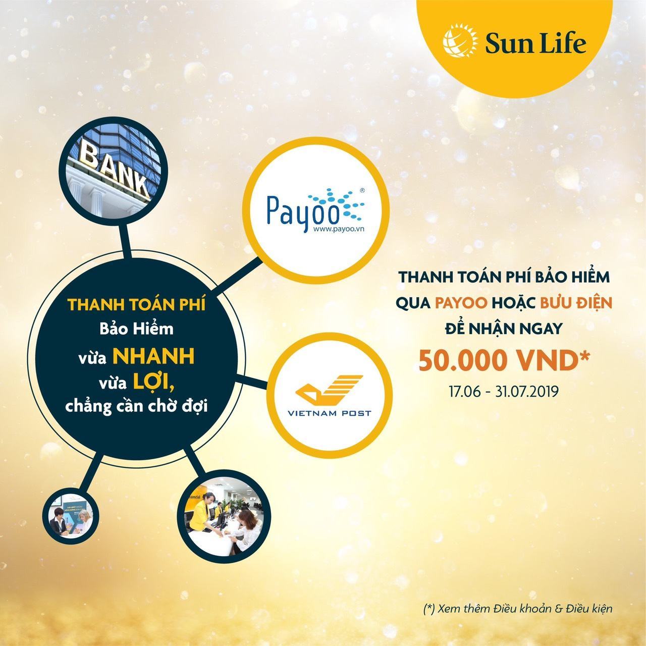 Sun Life Việt Nam triển khai thêm hai kênh thu phí bảo hiểm mới