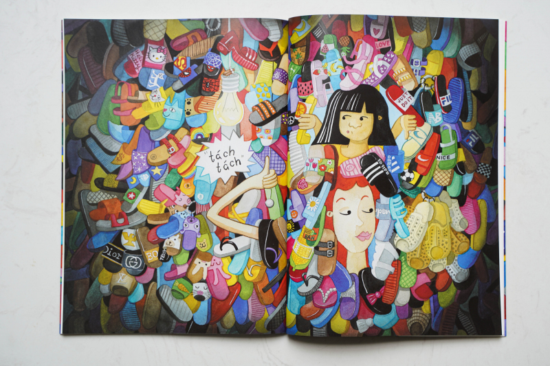 Tác giả nước ngoài viết sách, vẽ tranh cho trẻ em Việt